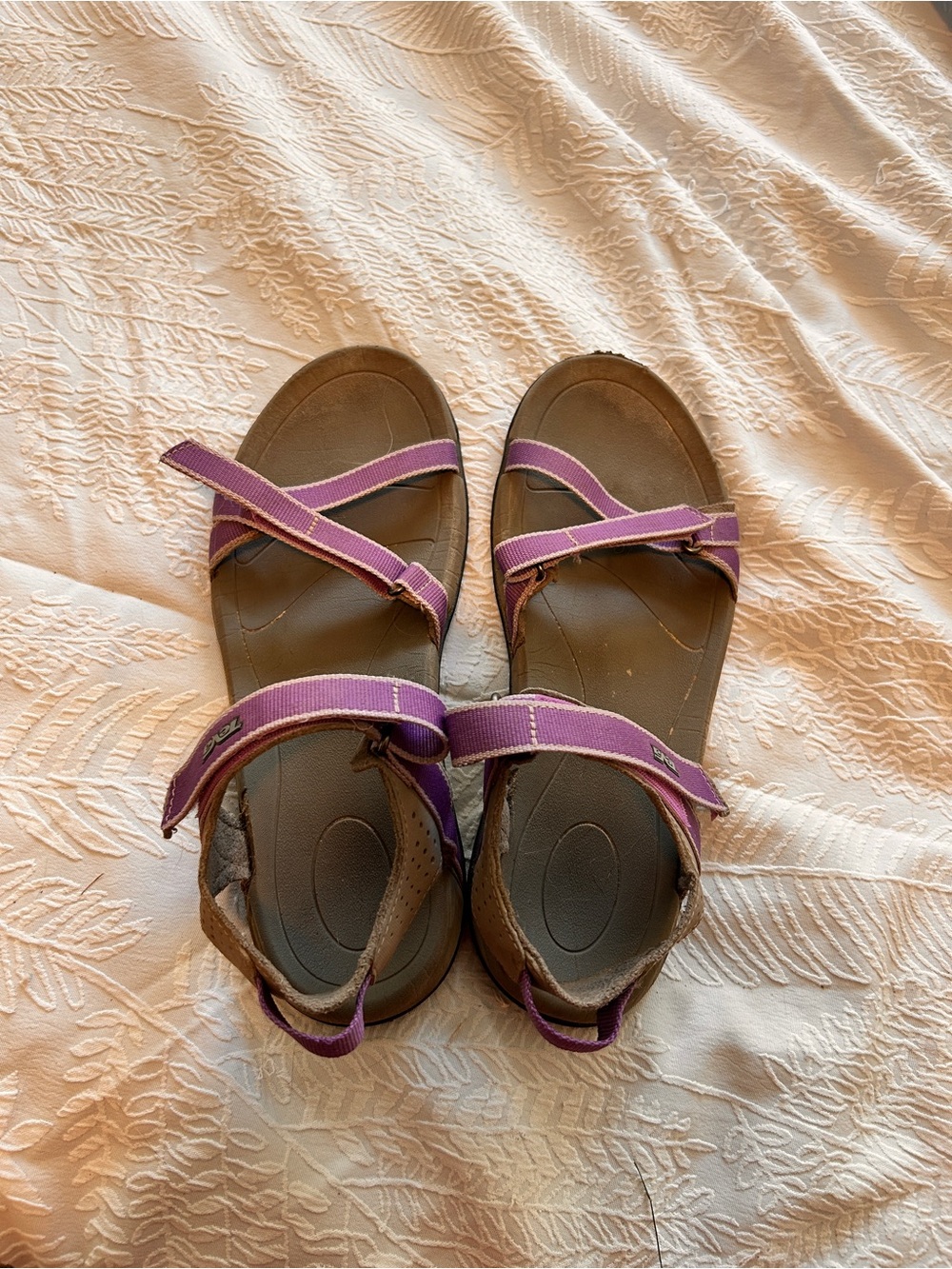 Teva Purple Strappy Sport Sandals